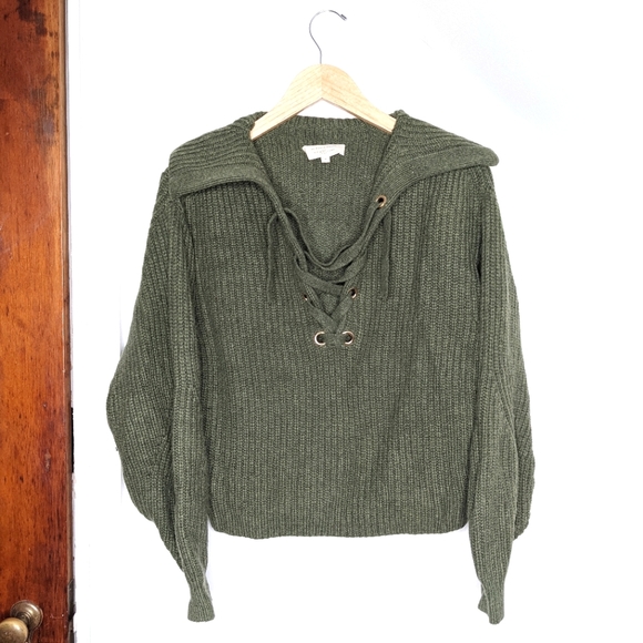 Sezane Sweaters - SEZANE Tiago Jumper in Green Size M